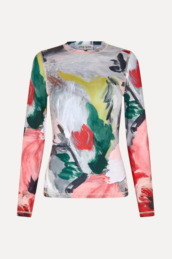 Stine Goya Stretch Jersey Top