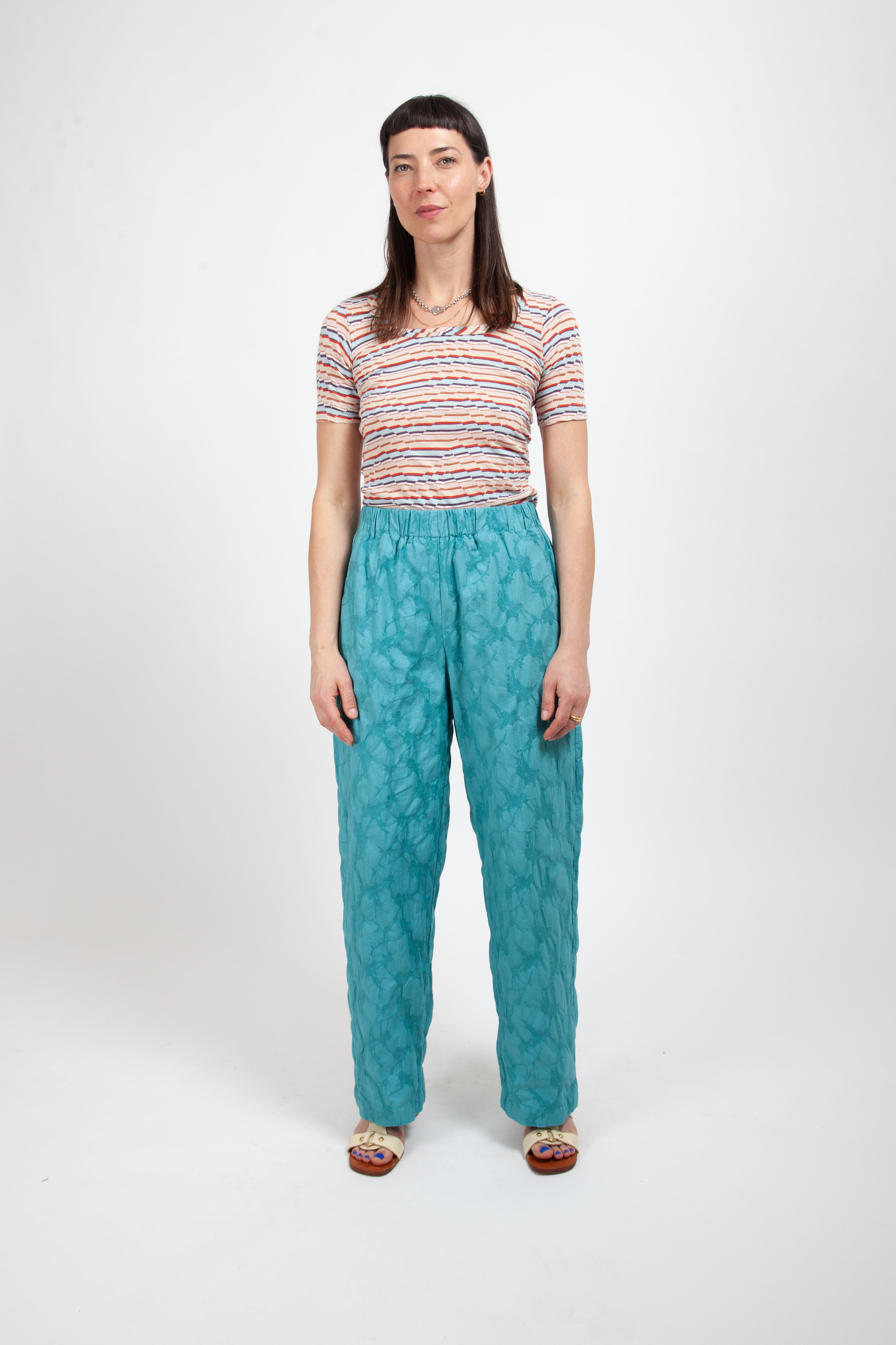 Gravel & Gold Strada Pant - Aqua