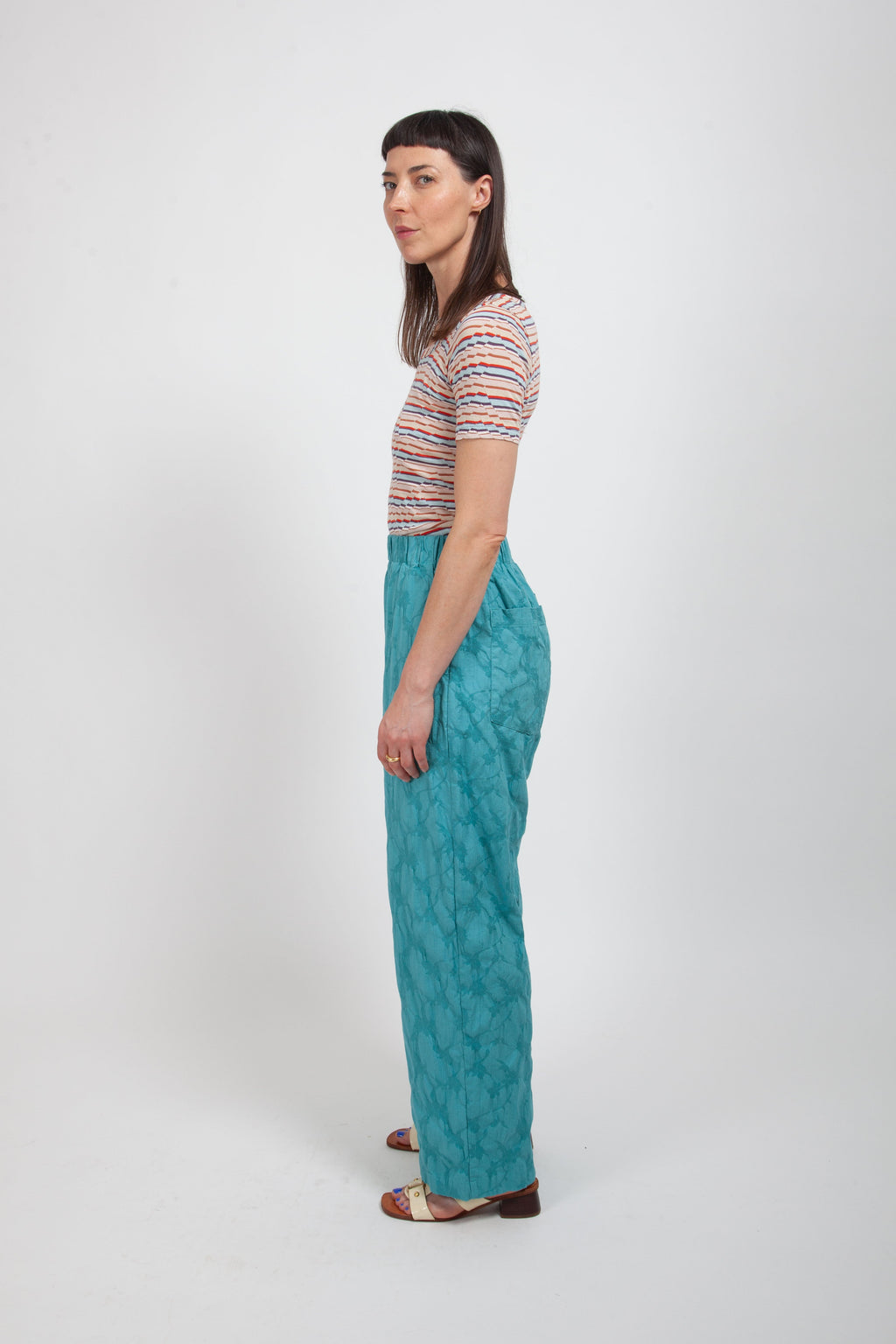 Gravel & Gold Strada Pant - Aqua