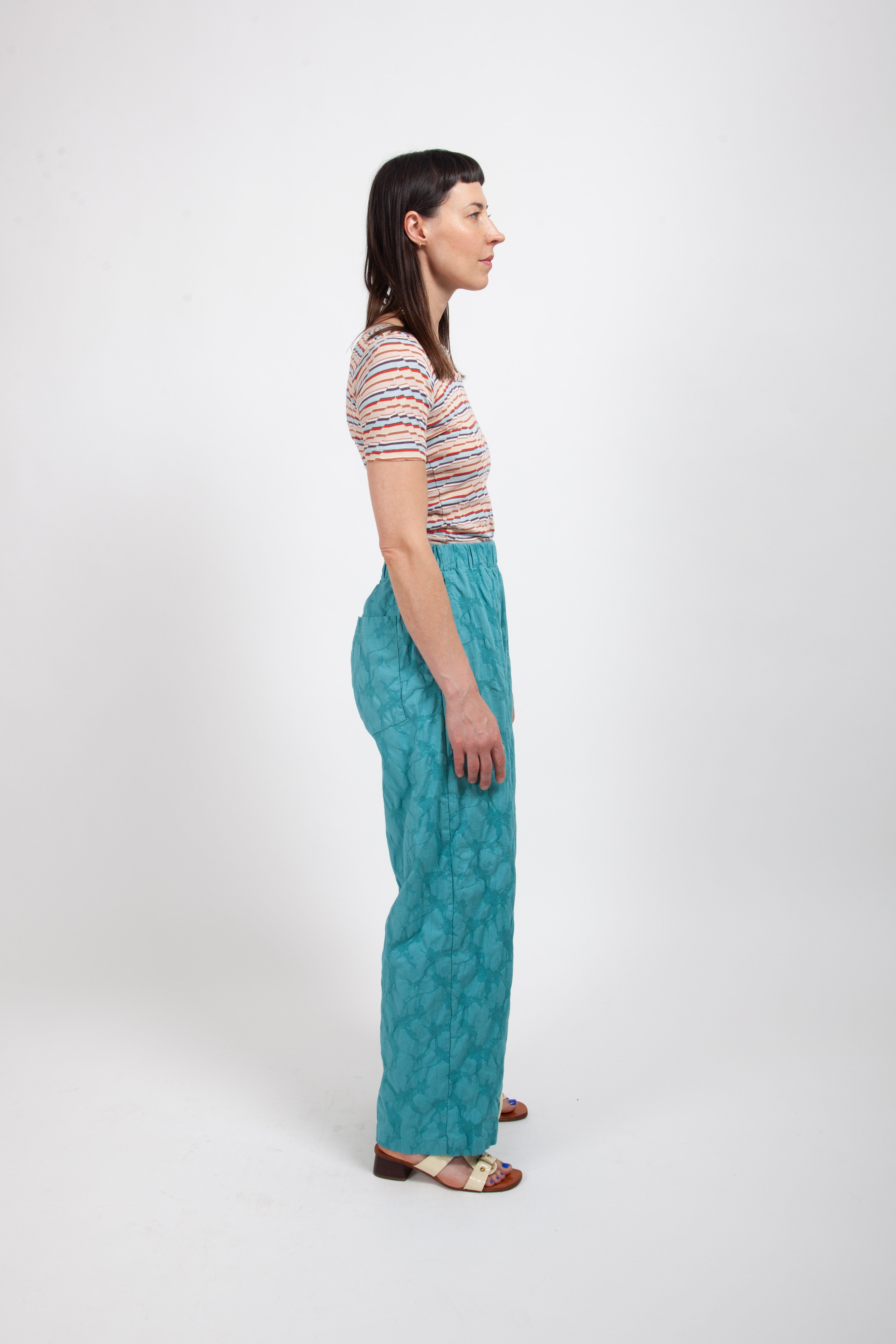 Gravel & Gold Strada Pant - Aqua