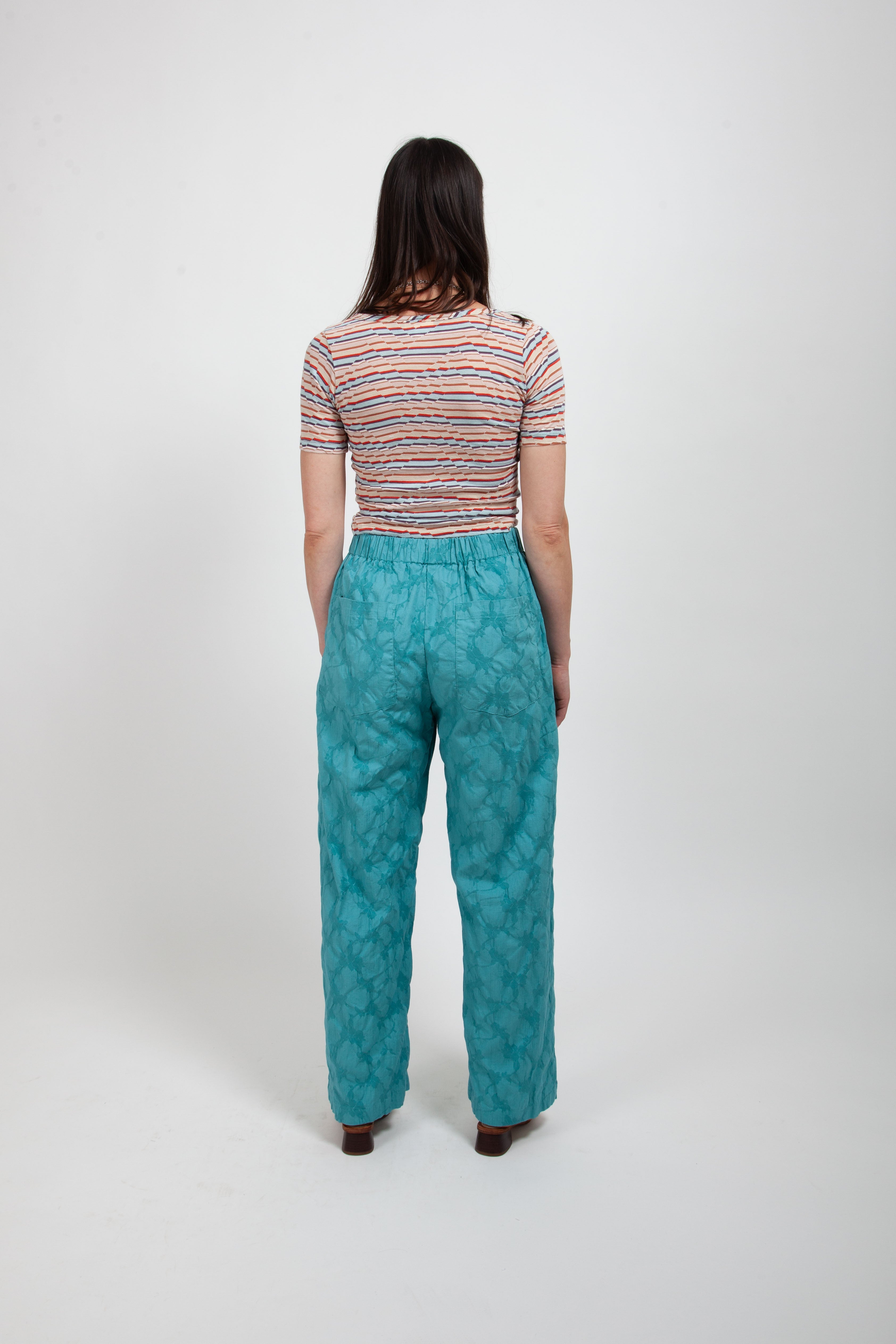 Gravel & Gold Strada Pant - Aqua