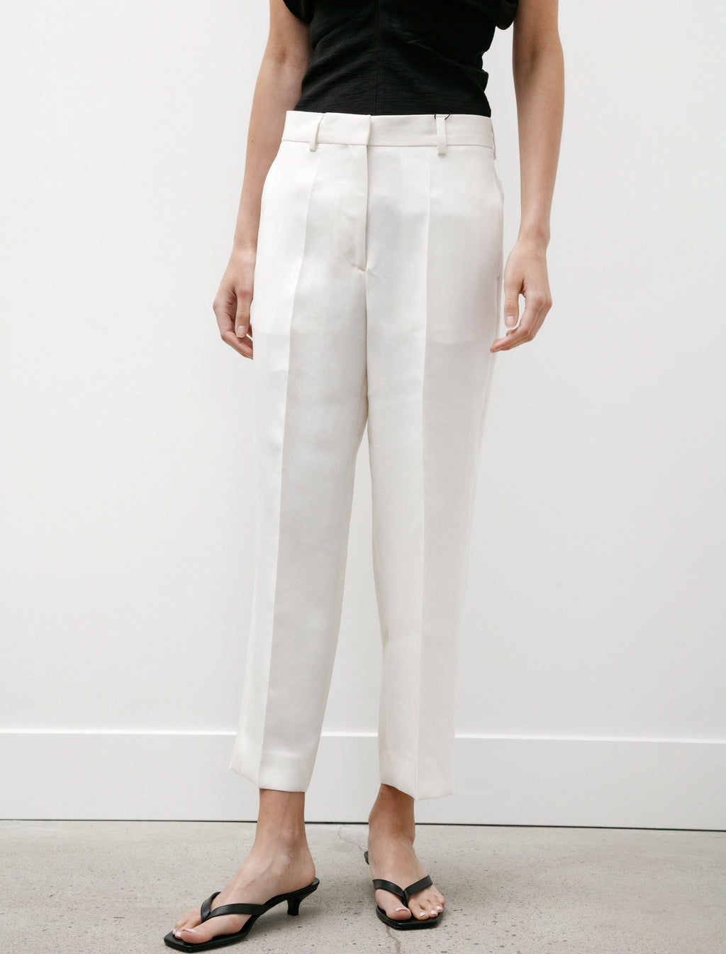 Totême Straight Cropped Trousers