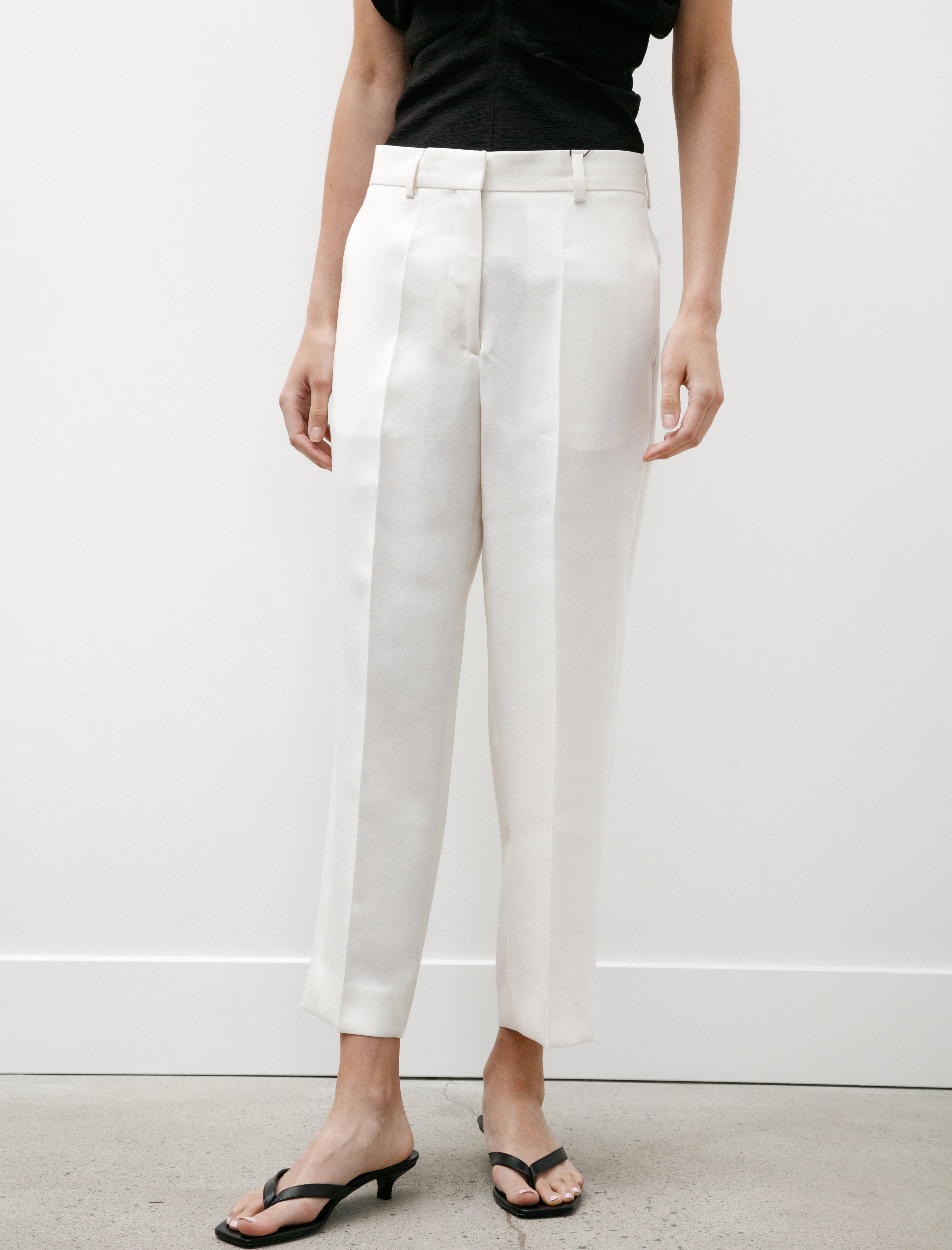 Totême Straight Cropped Trousers