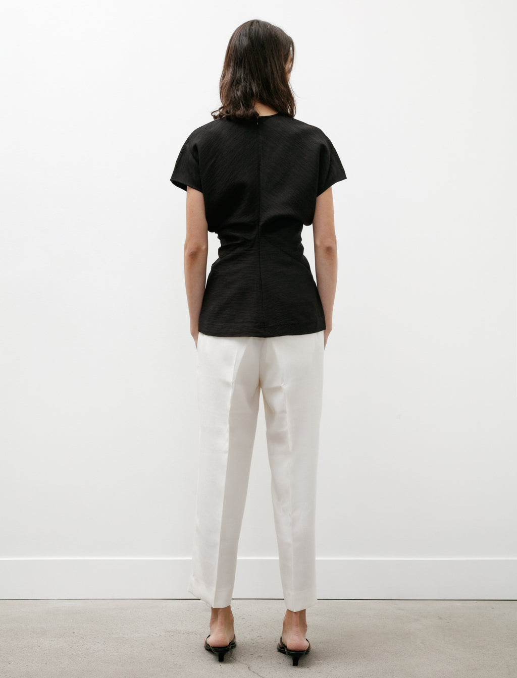 Totême Straight Cropped Trousers