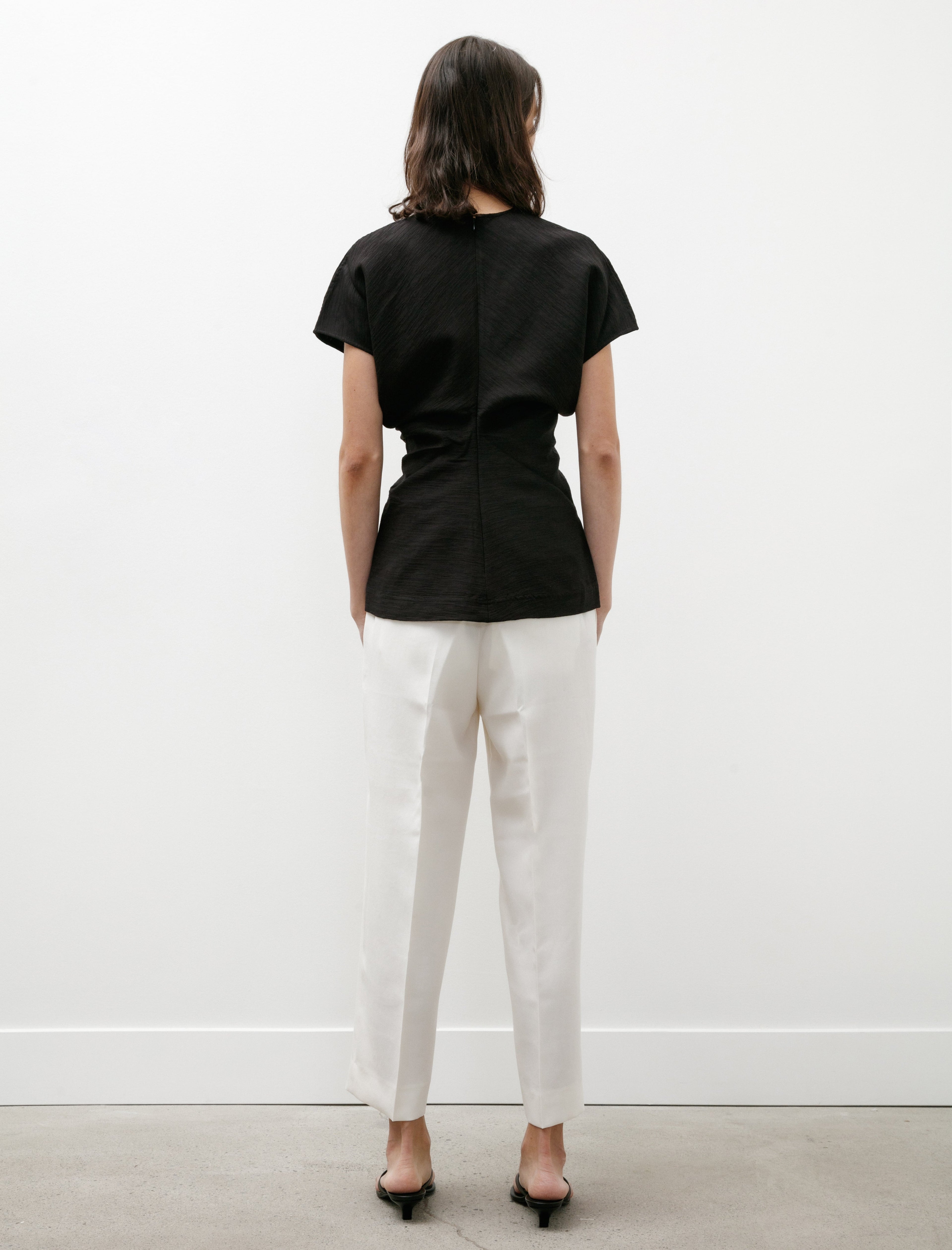 Totême Straight Cropped Trousers