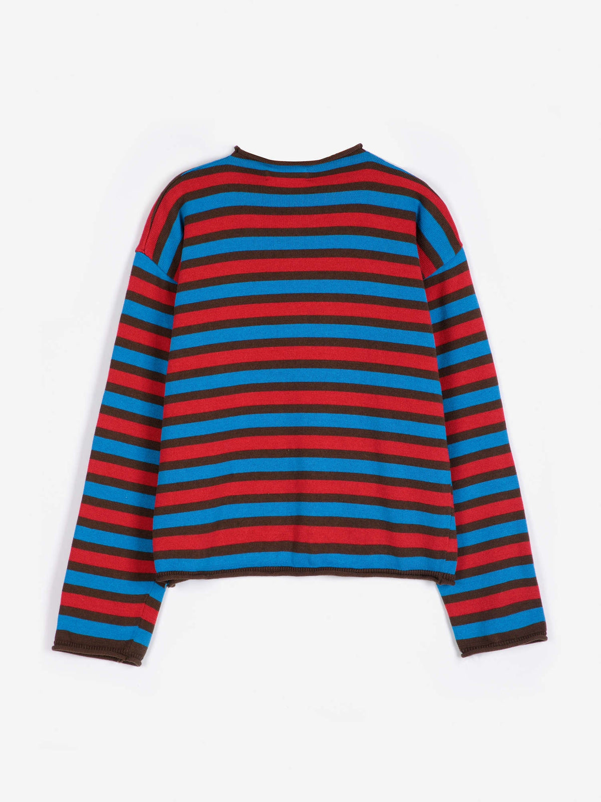 Bobo Choses Striped Cotton Cardigan