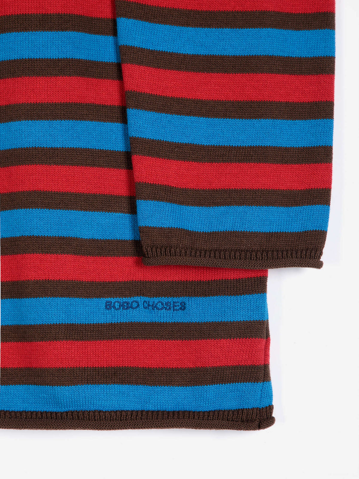 Bobo Choses Striped Cotton Cardigan