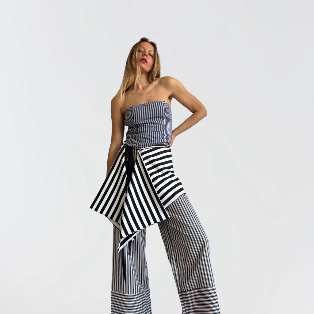 London Atelier Byproduct Striped Multi-Wear Top