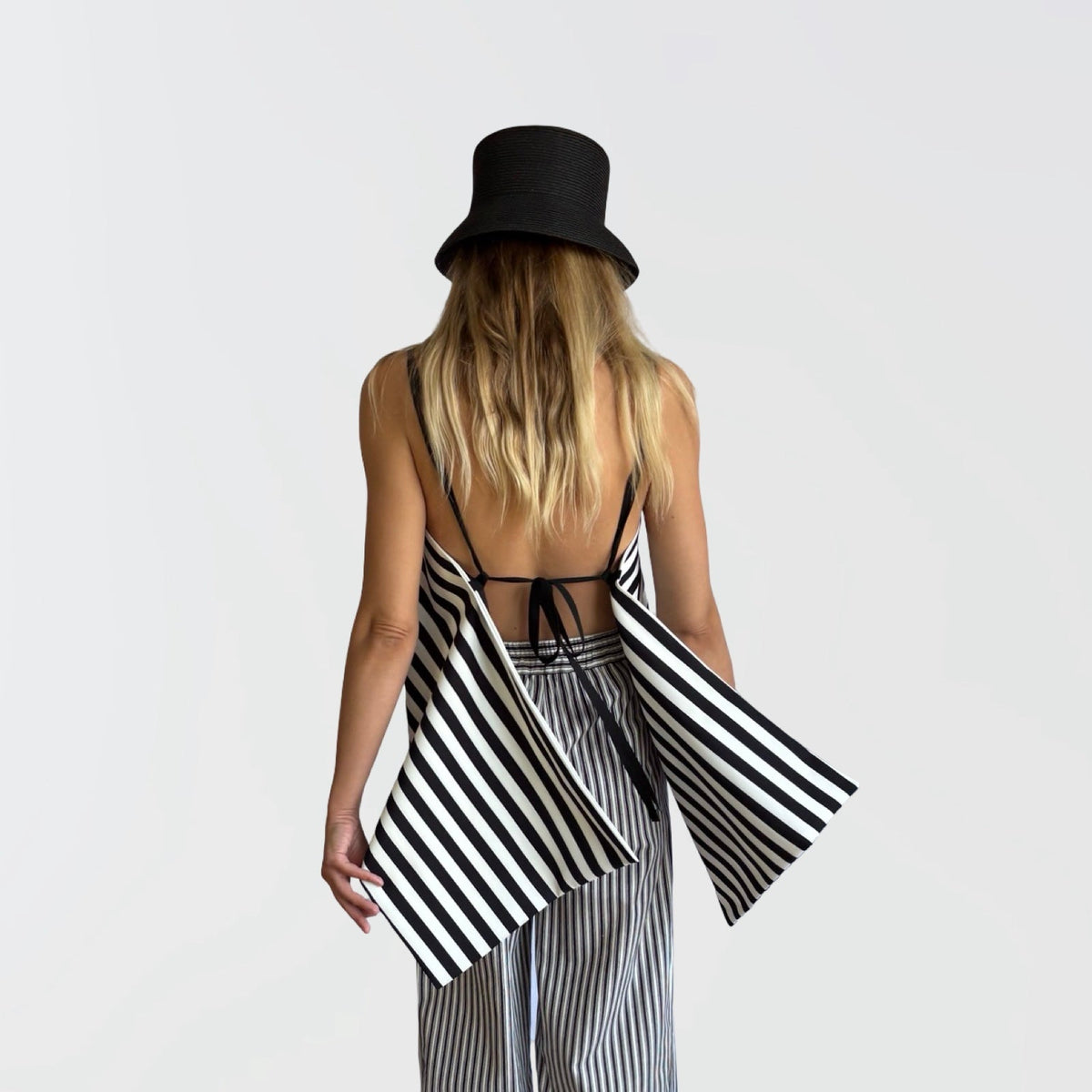 London Atelier Byproduct Striped Multi-Wear Top