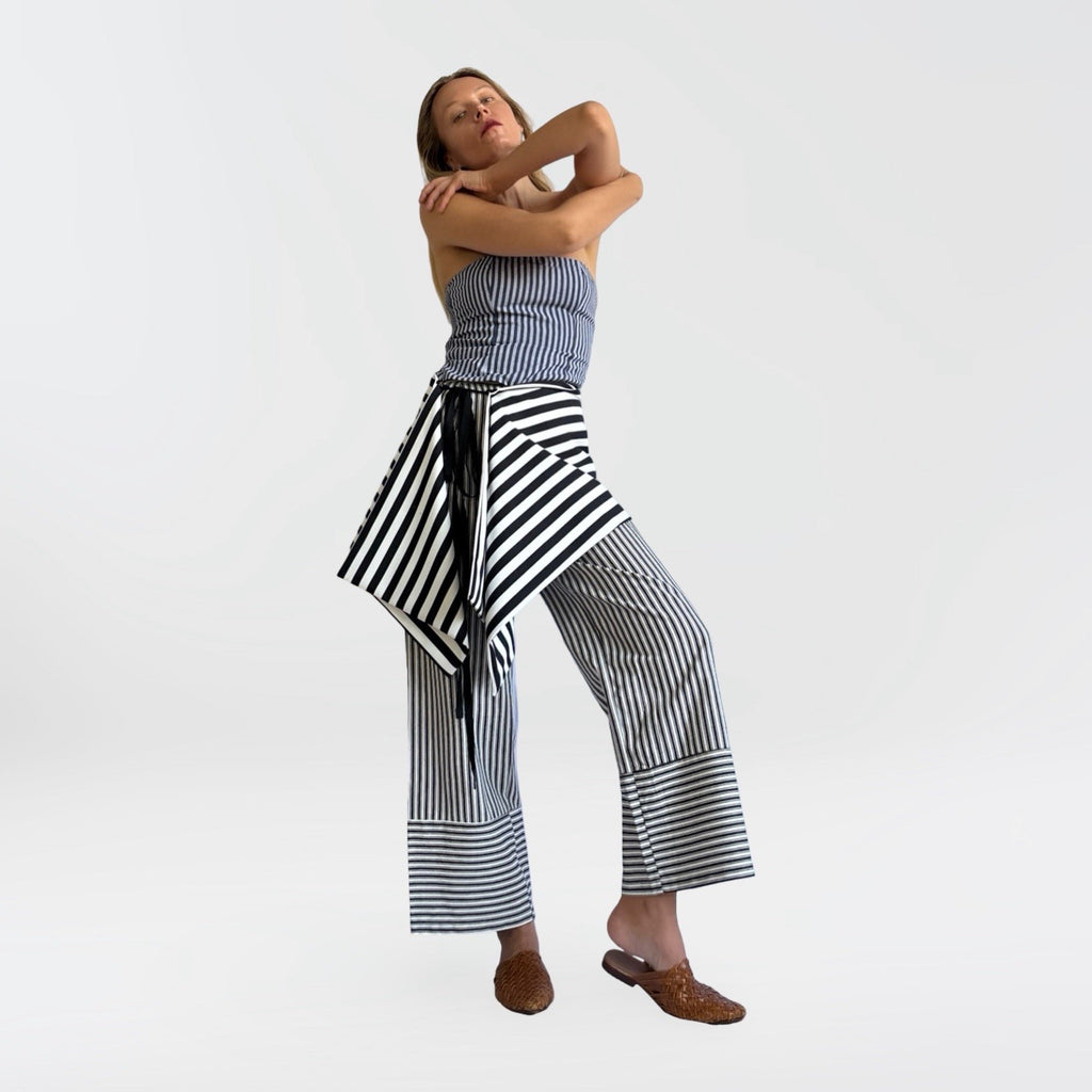 London Atelier Byproduct Striped Multi-Wear Top