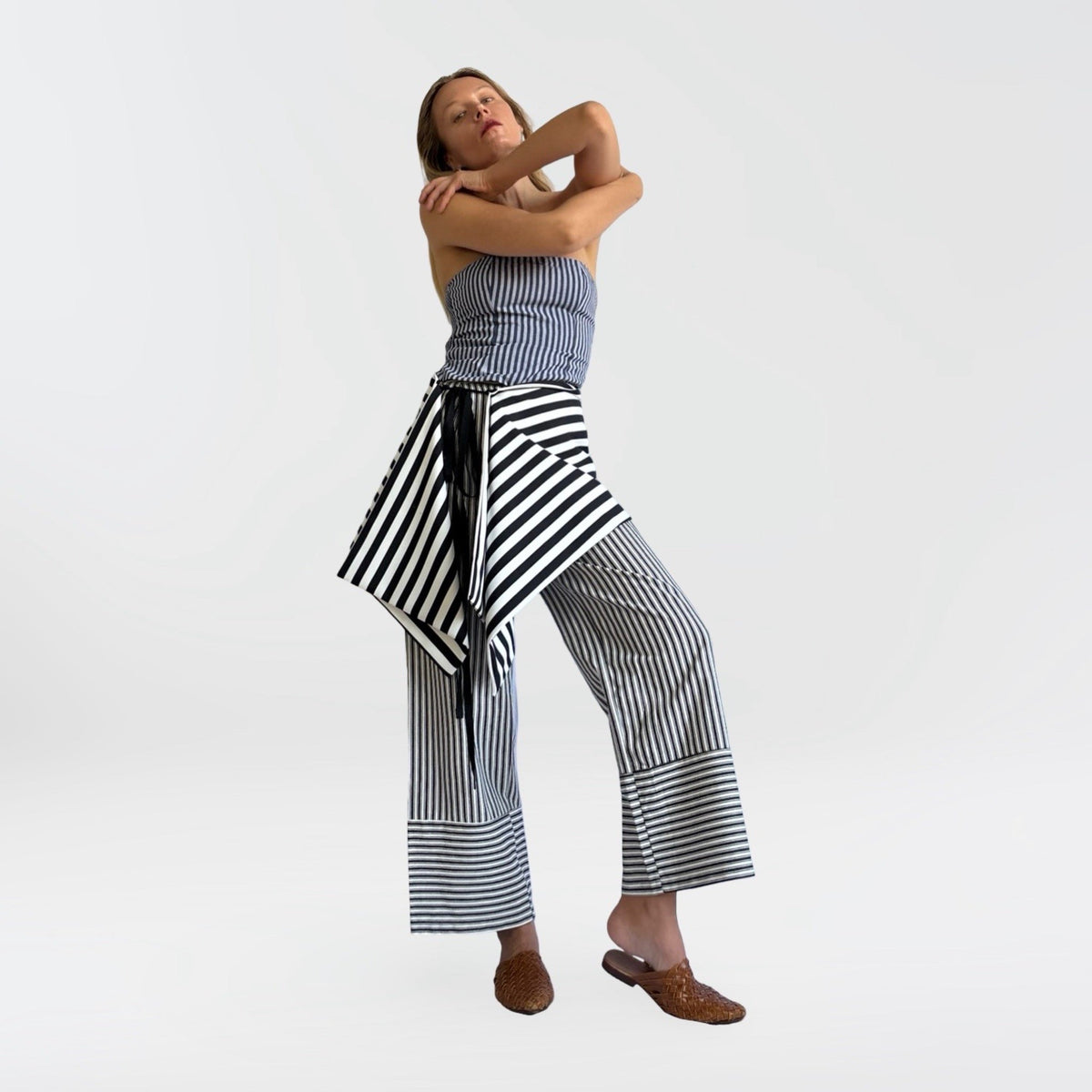 London Atelier Byproduct Striped Multi-Wear Top