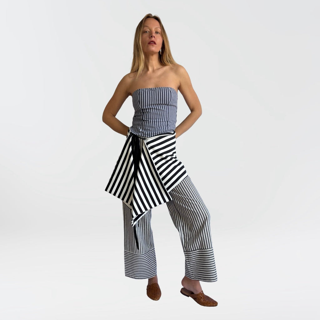London Atelier Byproduct Striped Multi-Wear Top