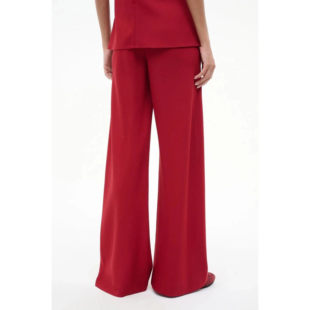 Staud Stroll Pant - Pomegranate