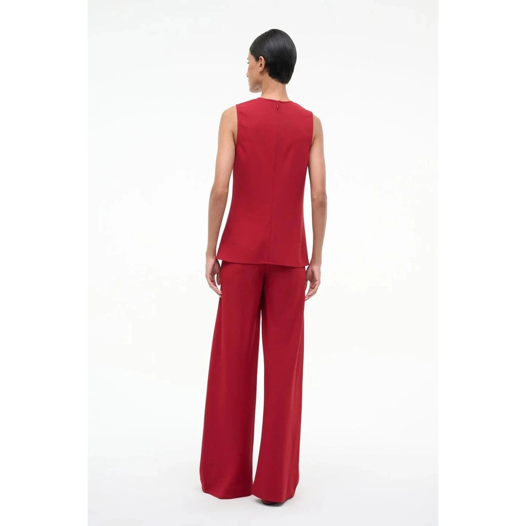 Staud Stroll Pant - Pomegranate