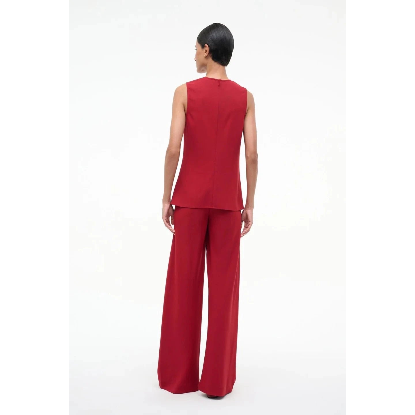 Staud Stroll Pant - Pomegranate