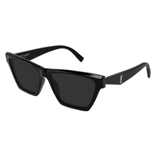 Saint Laurent Strong Cat Eye Shape Sunglasses - Black