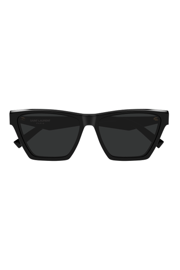 Saint Laurent Strong Cat Eye Shape Sunglasses - Black