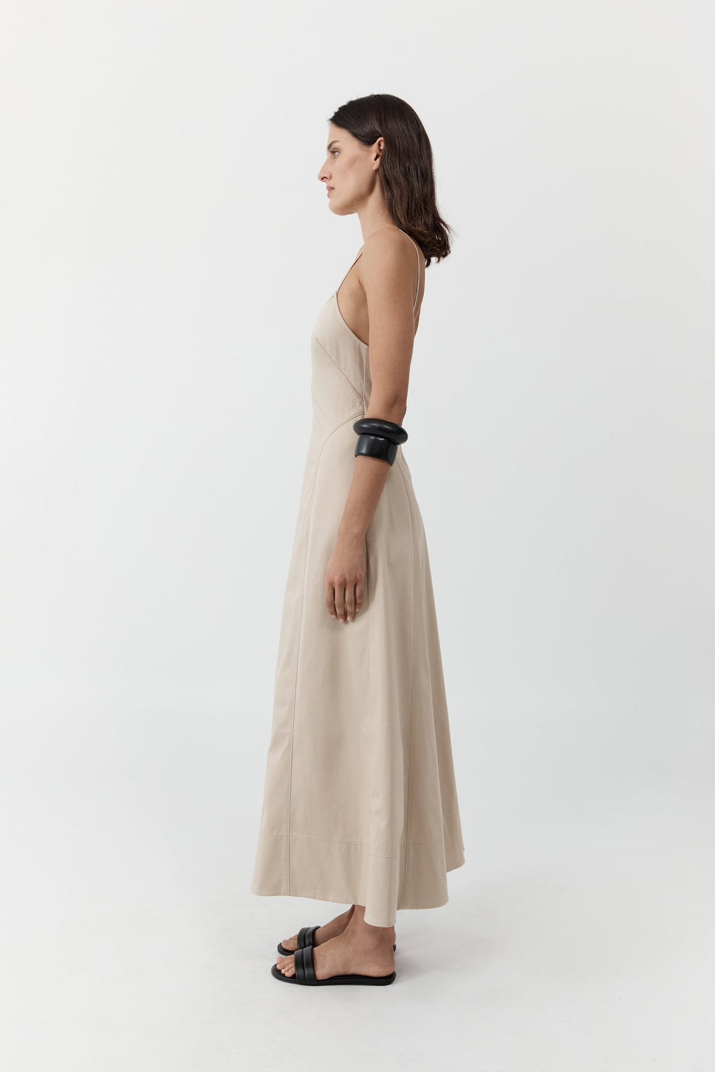 St. Agni Structured Cotton Dress