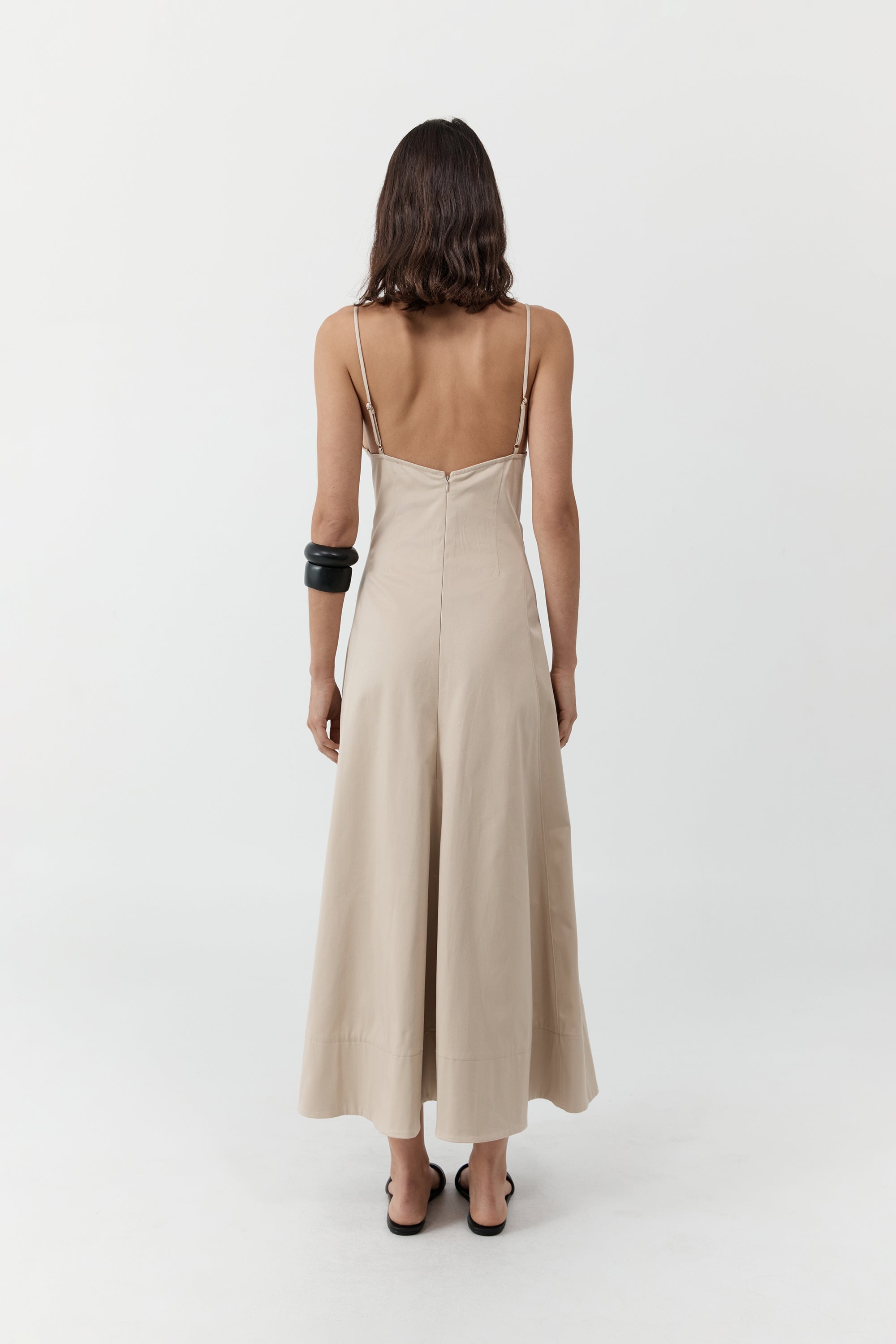 St. Agni Structured Cotton Dress