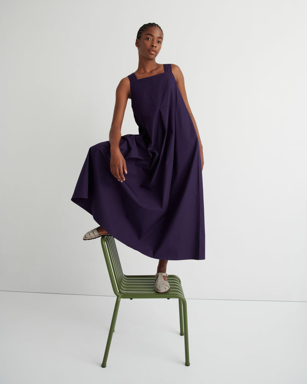 Kowtow Study Dress - Dahlia