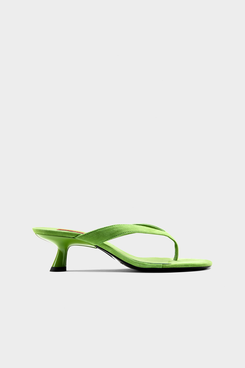 Simon Miller Suede Beep Thong - Matcha
