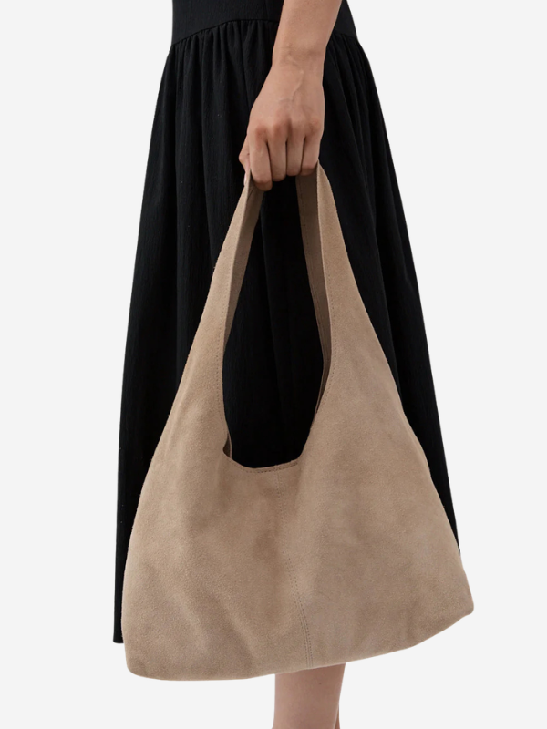 St. Agni Suede Soft Bag