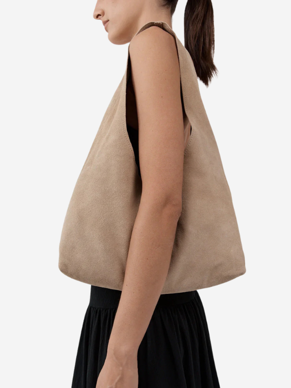 St. Agni Suede Soft Bag