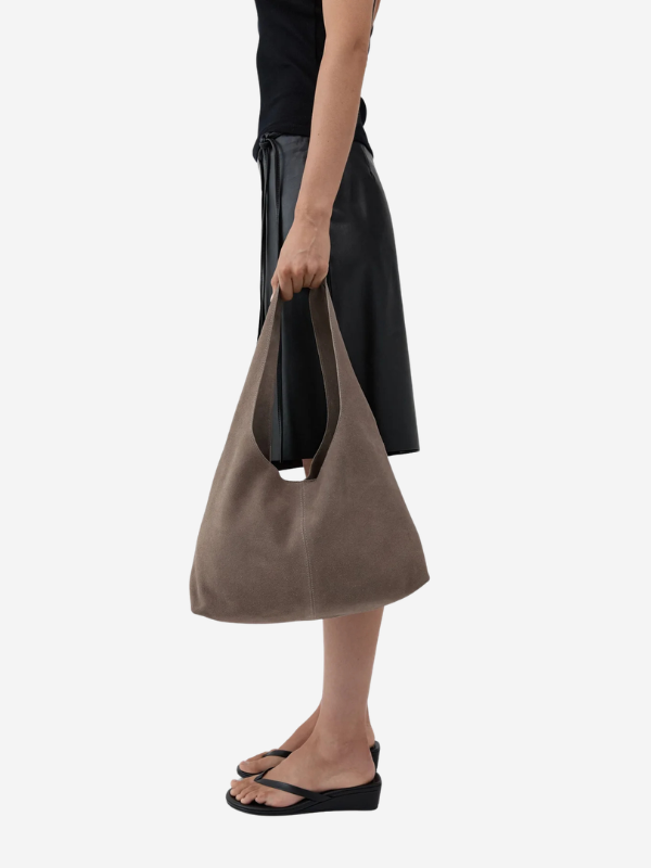 St. Agni Suede Soft Bag