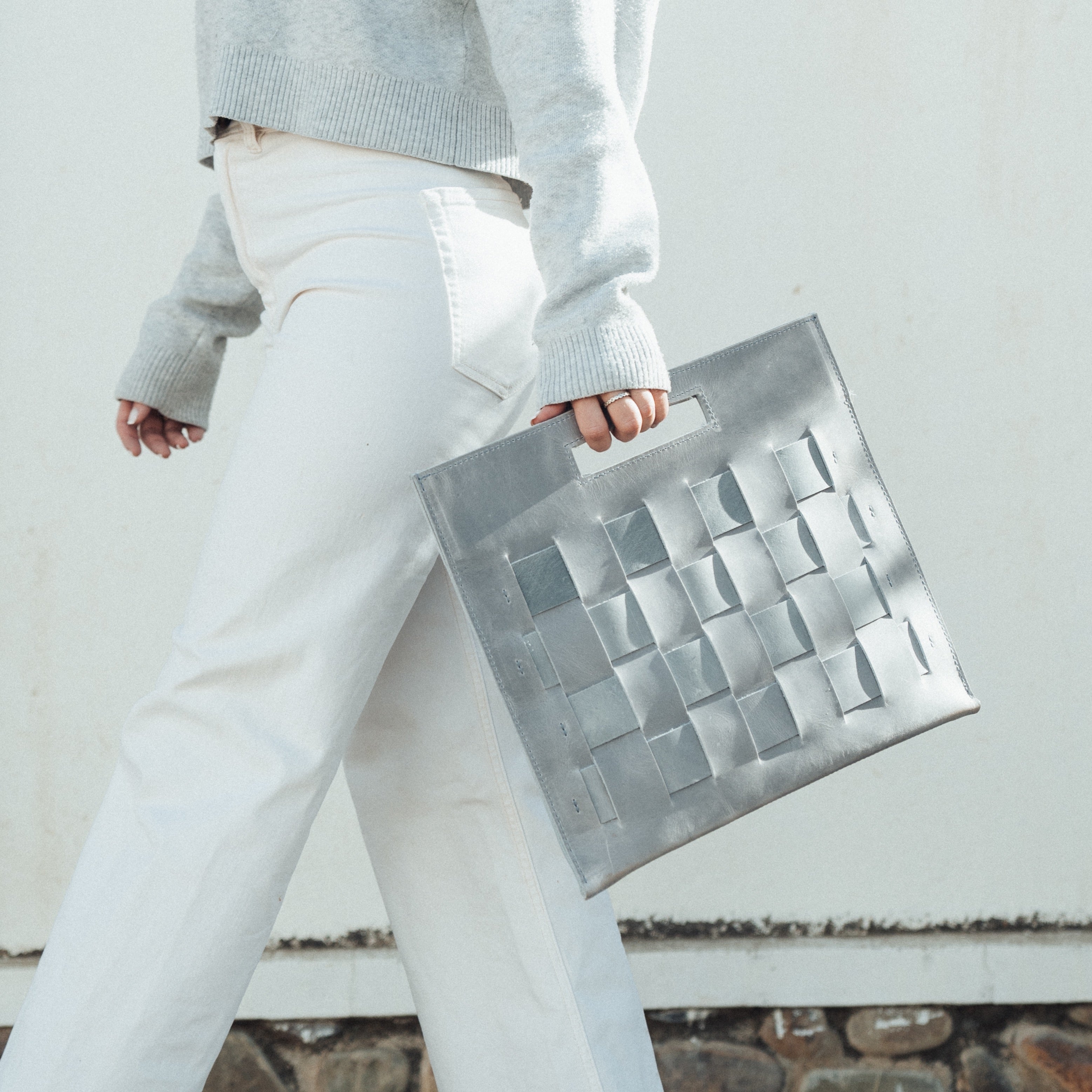 SutiSana USA Woven Laptop Clutch