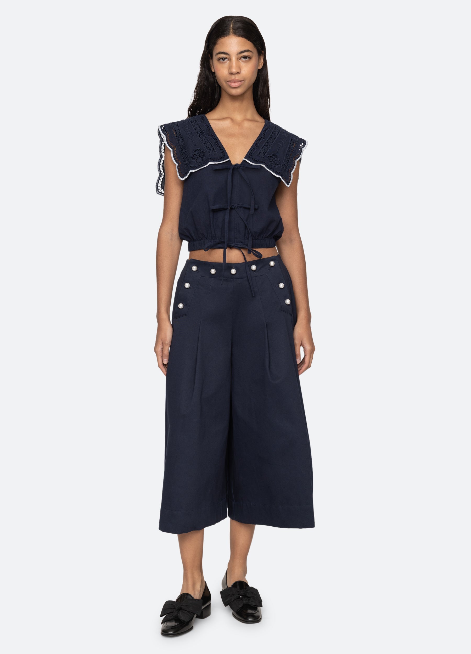 Sea NY Suzette Pants - Navy