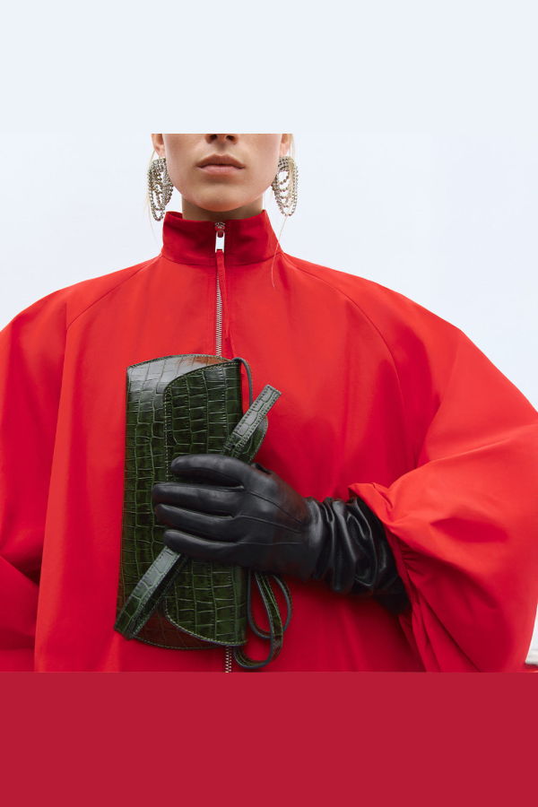 Cordera Swan Bag - Dark Green