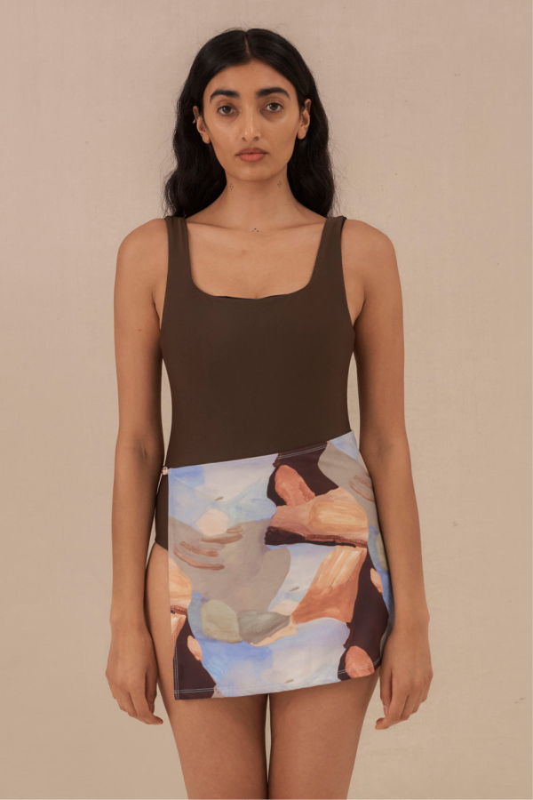 Hakea Swim Skirt - Mirador