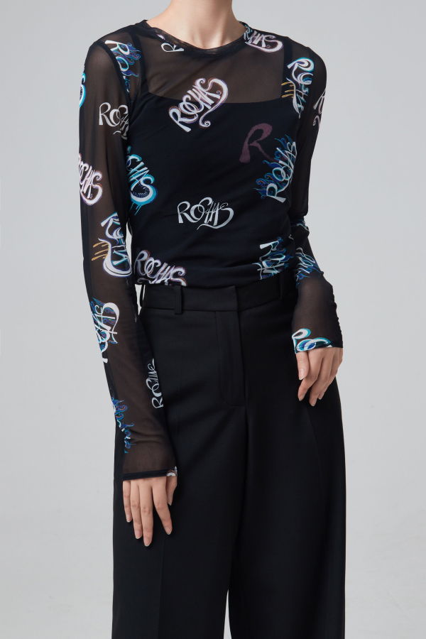 Rochas T-Shirt - Black