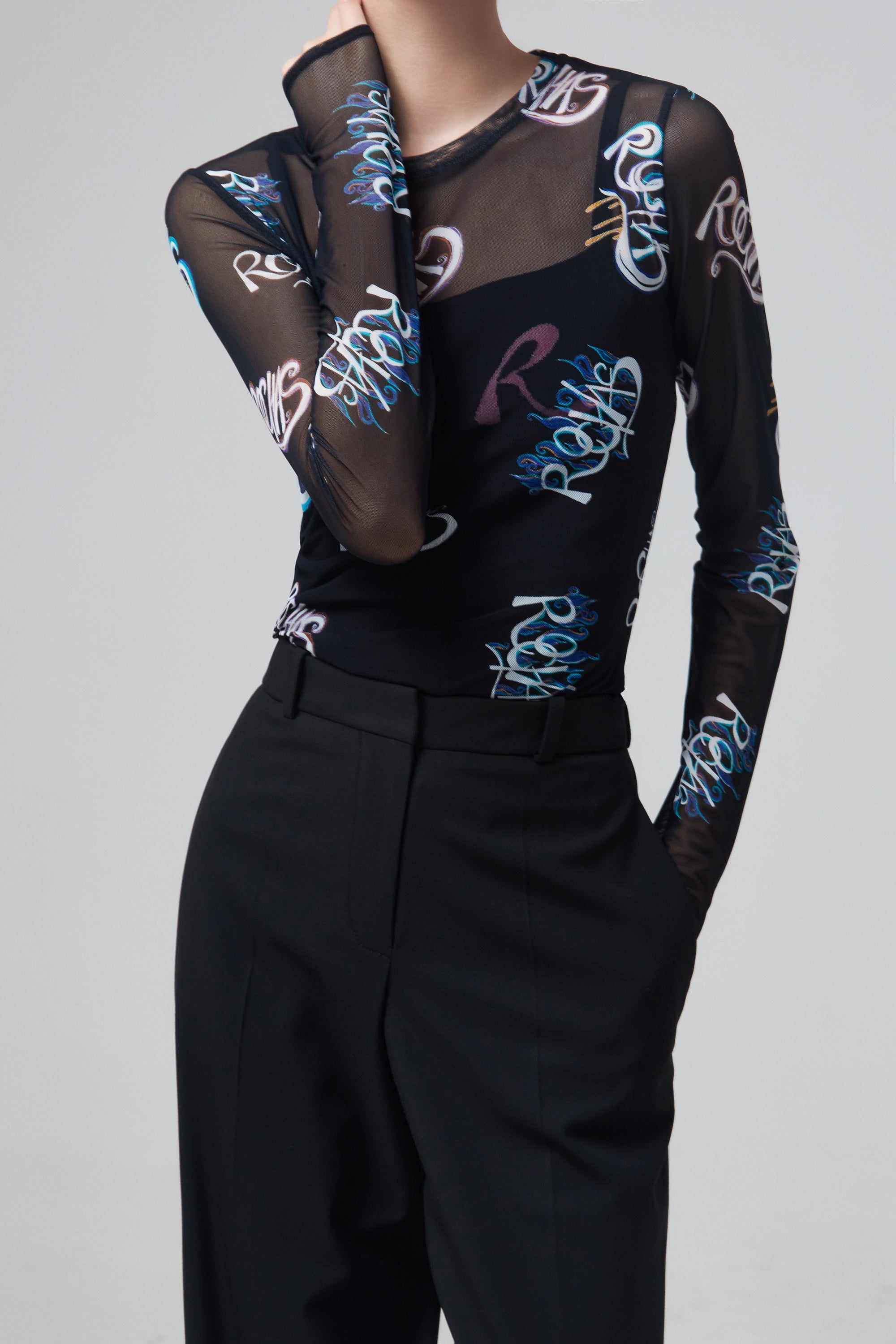 Rochas T-Shirt - Black