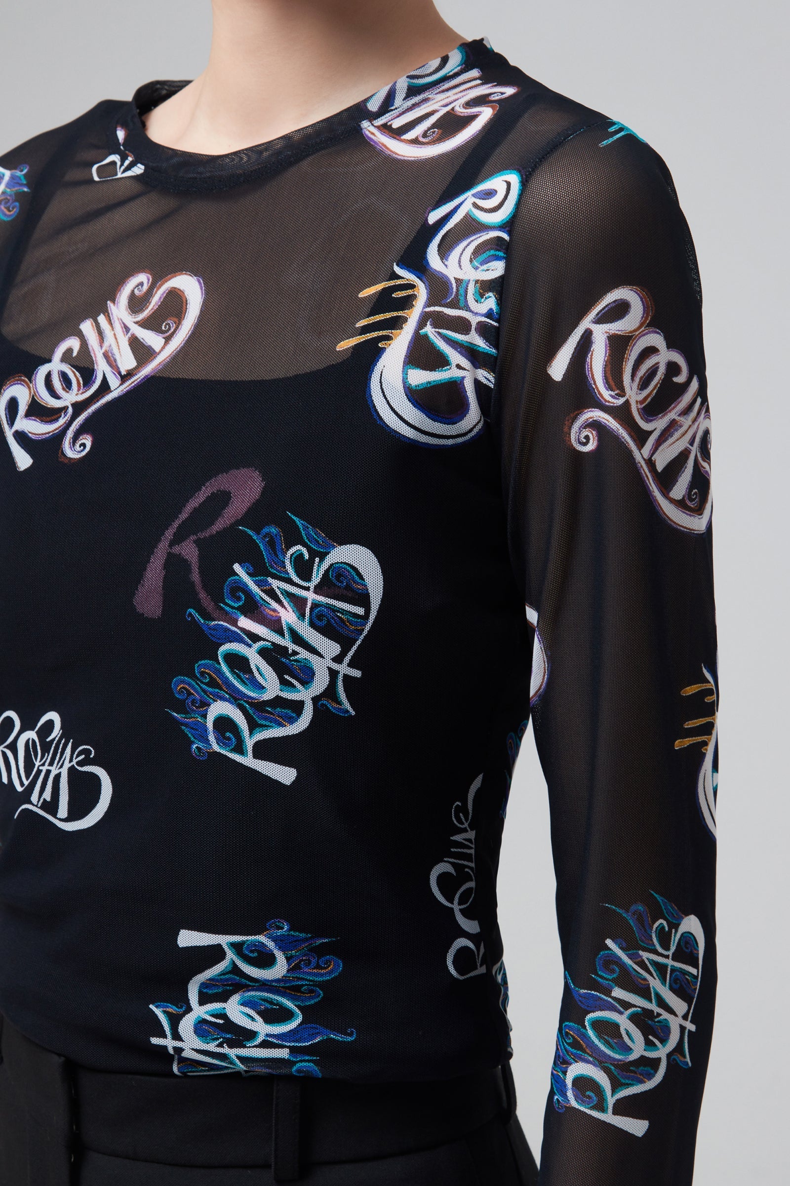 Rochas T-Shirt - Black