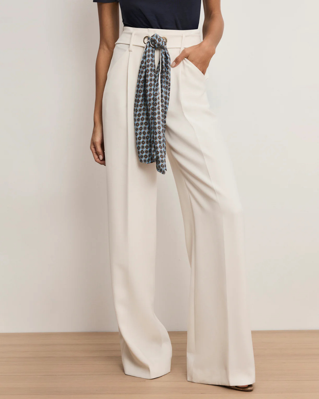 Veronica Beard Tai Pant - Dove