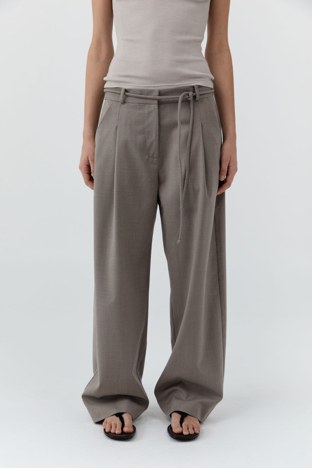 St. Agni Tailored Barrel Pants