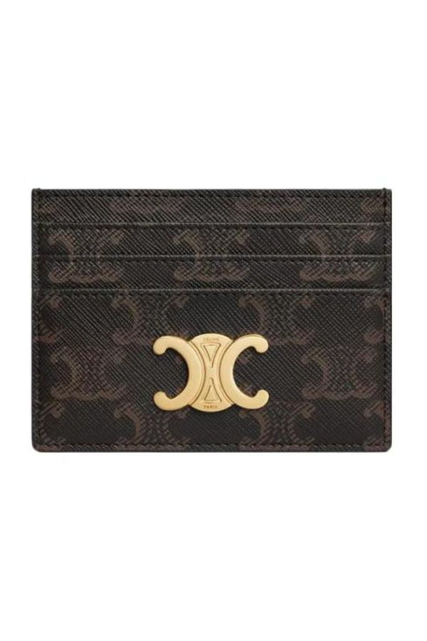 Celine Business Card Wallet - Tan