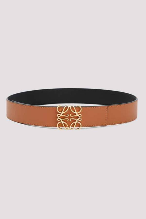LOEWE Belt - Tan Black Gold
