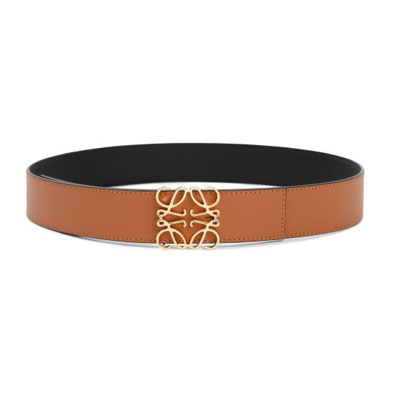 LOEWE Belt - Tan Black Gold