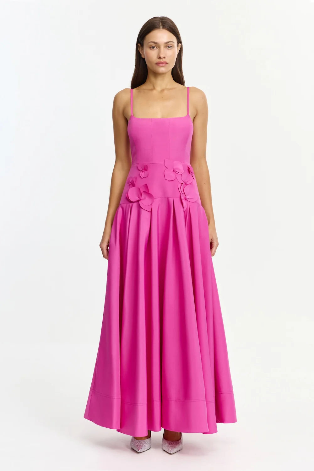 Acler Tanby Maxi Dress - Pink Topaz