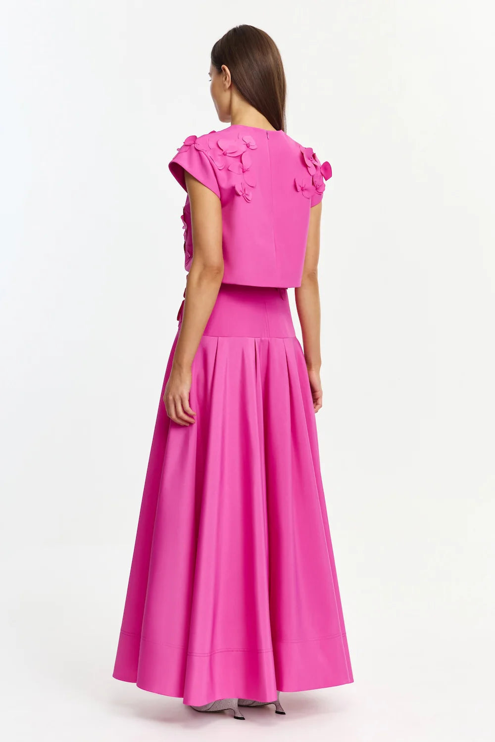 Acler Tanby Maxi Dress - Pink Topaz