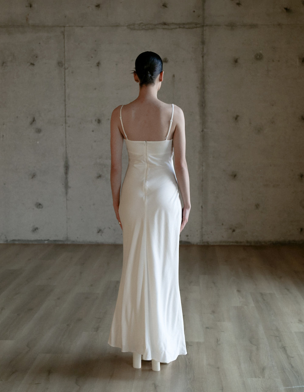 Maet Terfil Long Dress - White