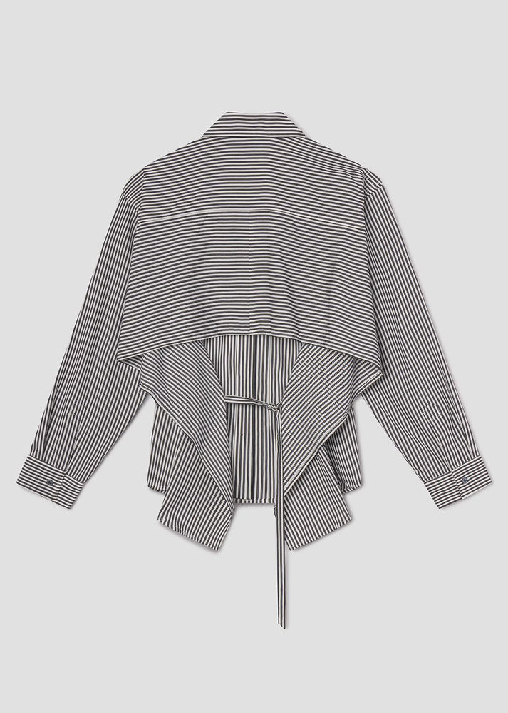 AGOLDE Theo Shirt - Solene Stripe