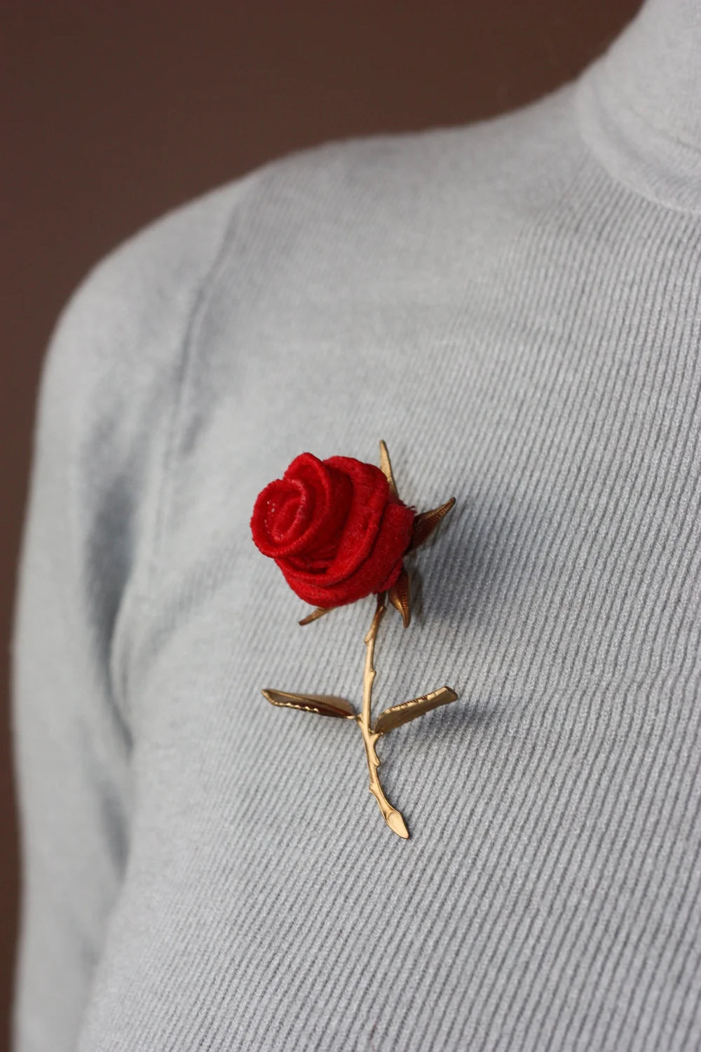 This Ilk La Rose Brooch