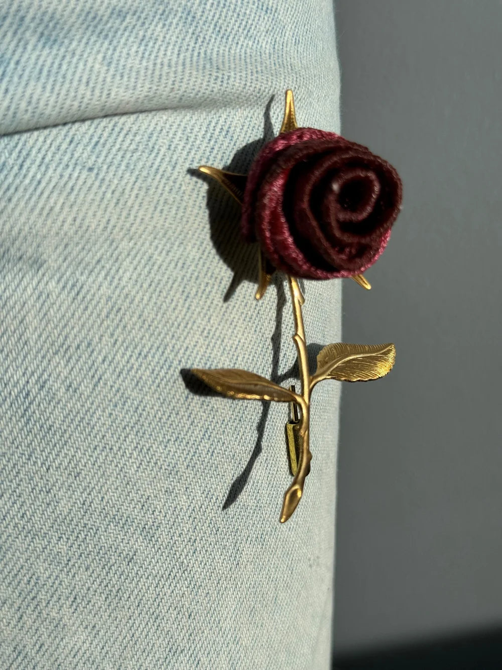 This Ilk La Rose Brooch