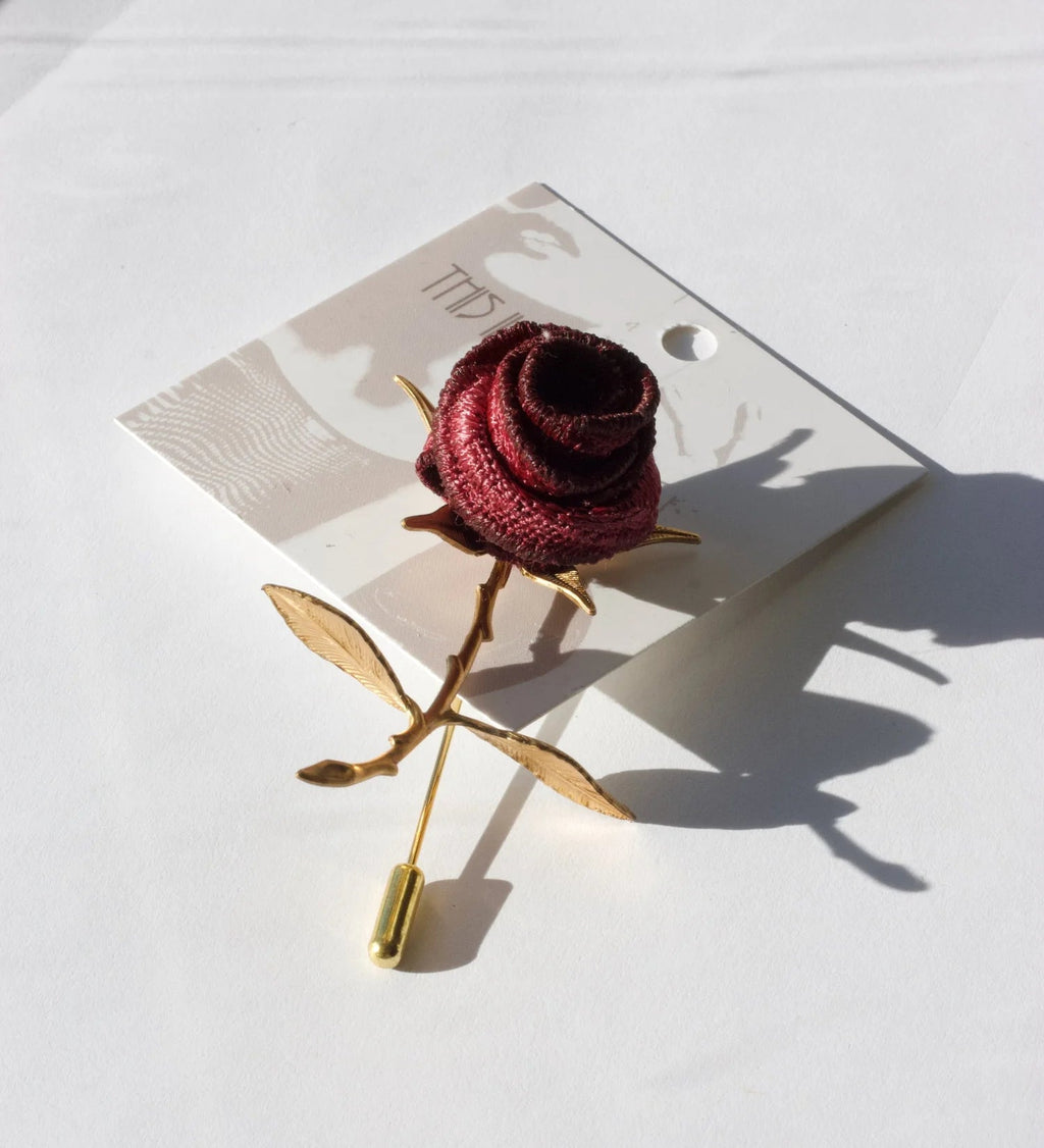 This Ilk La Rose Brooch