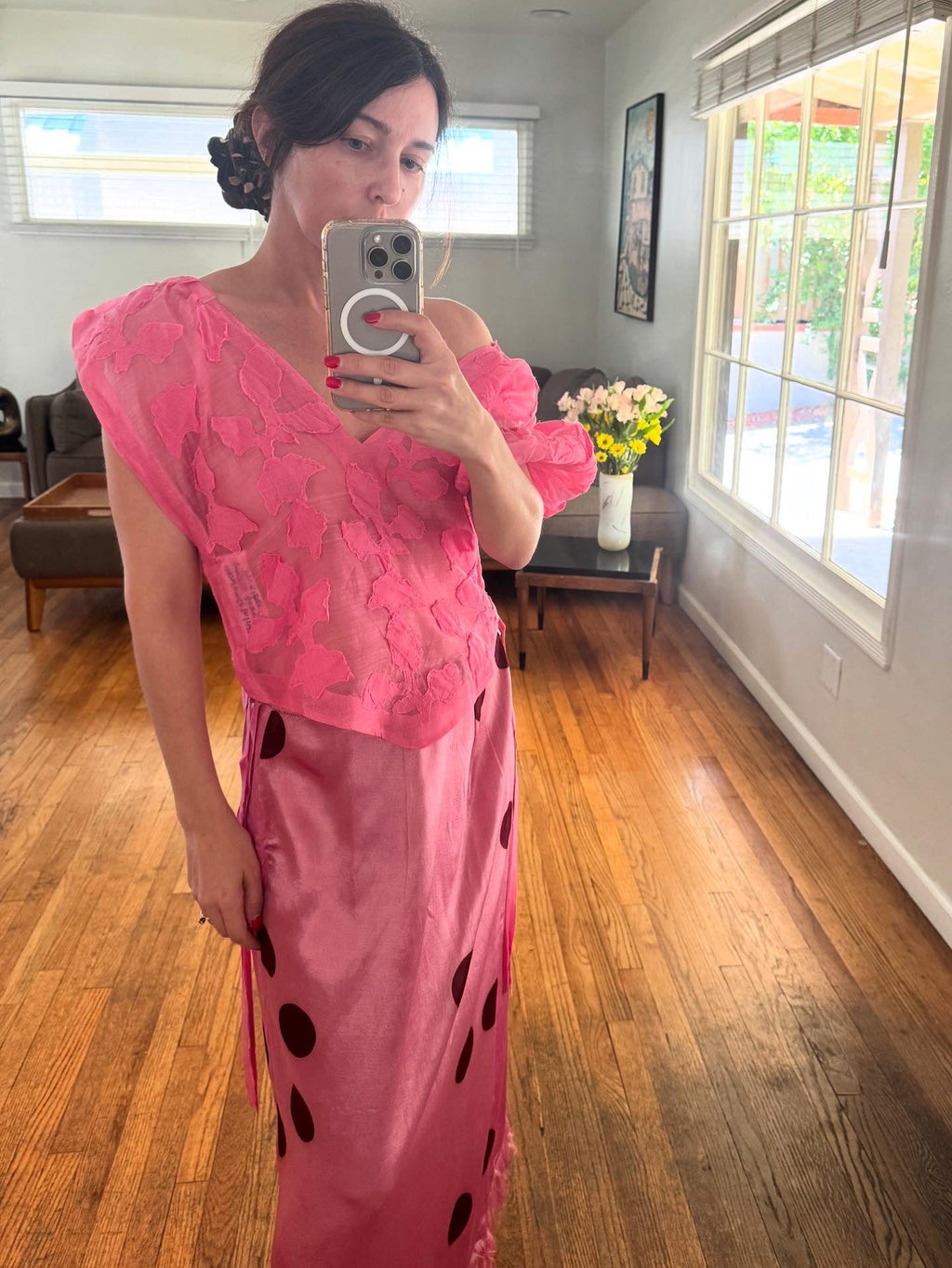 TIGRA TIGRA Rucha Top - Khadi Pink