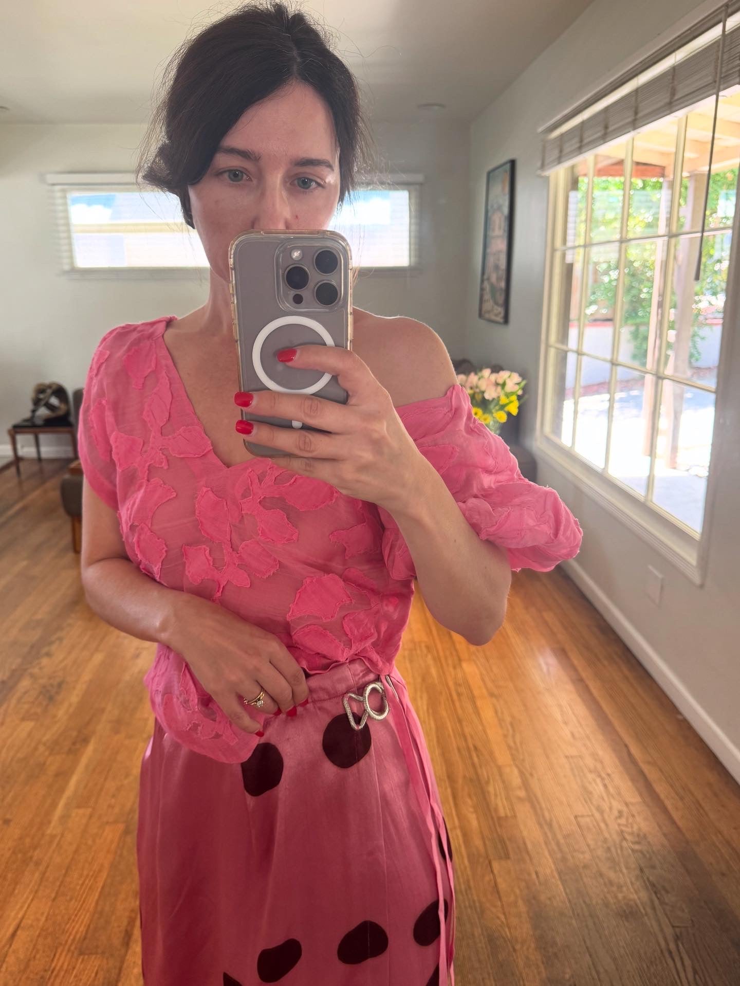 TIGRA TIGRA Rucha Top - Khadi Pink