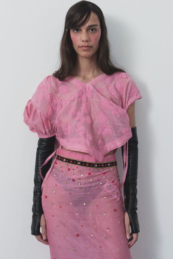 TIGRA TIGRA Rucha Top - Khadi Pink